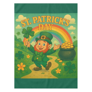 Nappe Joli lutin fantaisiste de la Saint-Patrick