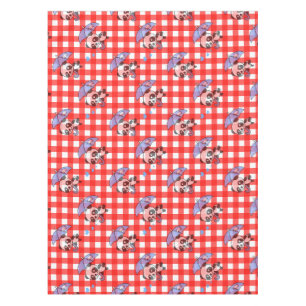Nappe Joli motif à carreaux rouges gingham