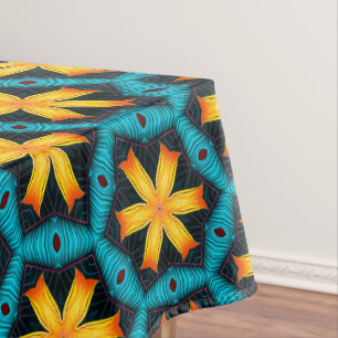 Nappe Joli Motif de fleurs Abstraites