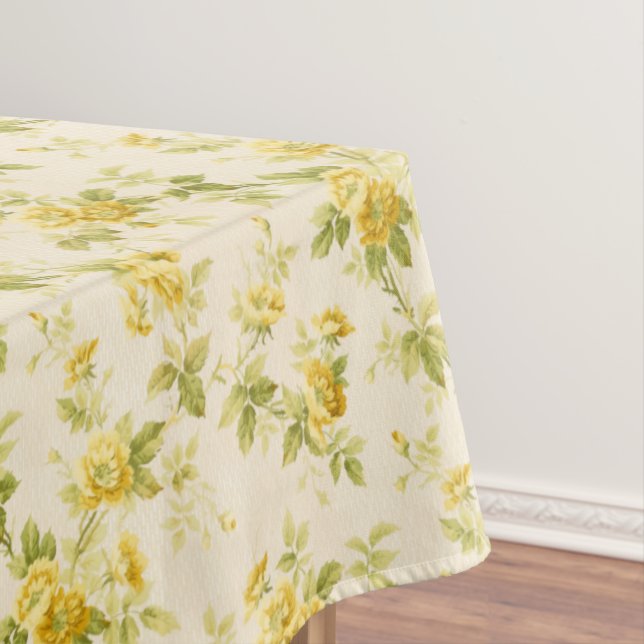 Nappe Jolie ferme jaune d'or Floral (In Situ)