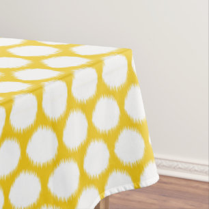 Nappe Jonquil Asiatique Moods Ikat Dots