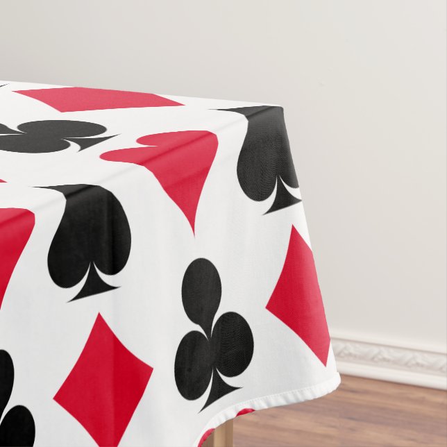 Nappe Jouer des symboles de cartes motif (In Situ)