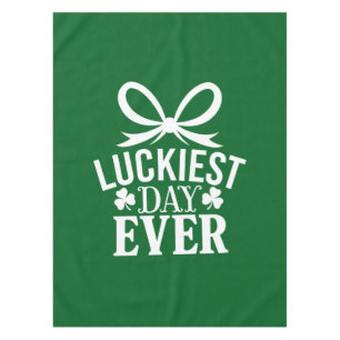 Nappe Jour le plus chanceux jamais St Patricks Day Irlan