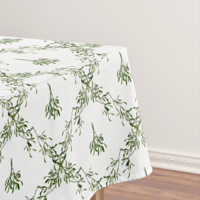 Nappe Joyeuses fêtes Mistletoe Noël Floral (In Situ)