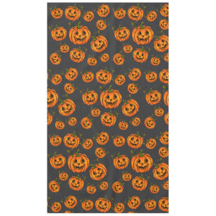 Nappe Joyeux Halloween jack-o-lanterne, tour à traiter