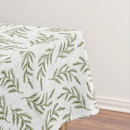 Nappe Joyeux Noël Cypress & Snowfall Motif Holiday