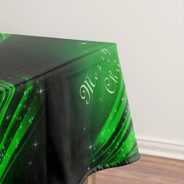 Nappe Joyeux Noël vert (In Situ)