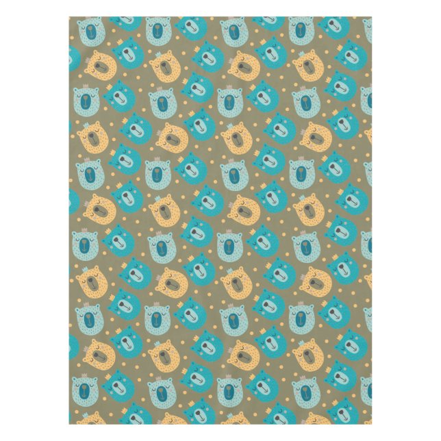 Nappe Joyeux Ours Kings (Devant)