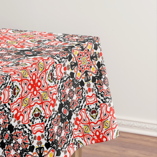 Nappe Kaliedoscope marocain géométrique de style ornemen (In Situ)