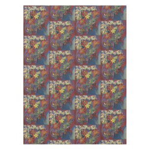 Nappe Kirchner Expressionniste Lys Orange Vibrants Art