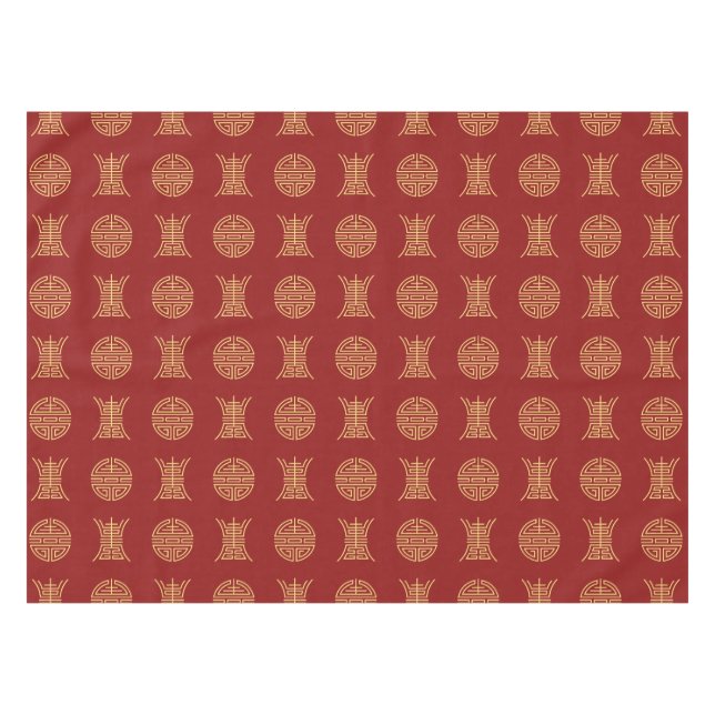 Nappe La chance et la longévité (Devant (Horizontal))