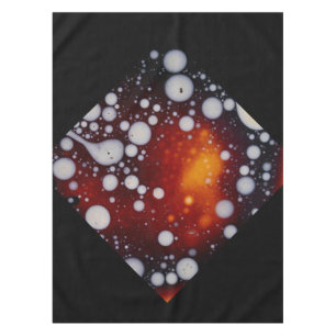 Nappe La naissance des étoiles dans un liquide Abstrait