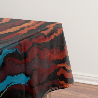 Nappe L'abstrait incendie