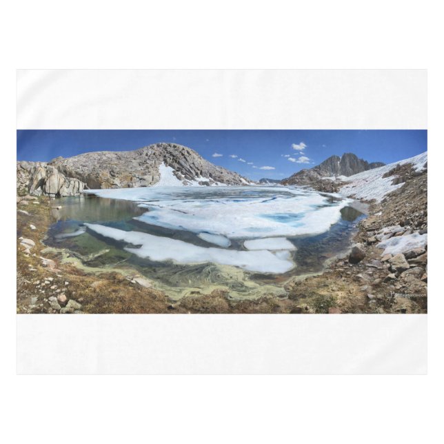Nappe Lac de l'Ours blanc congelé - Sierra (Devant (Horizontal))