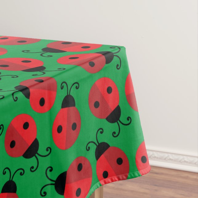 Nappe Lady Bug Cute 1ère fête d'anniversaire (In Situ)