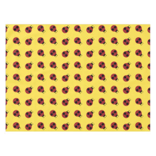 Nappe Ladybug 60s rétro cool rouge jaune