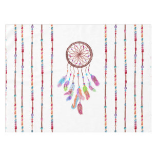 Nappe L'aquarelle peinte à la main Dreamcatcher perle la