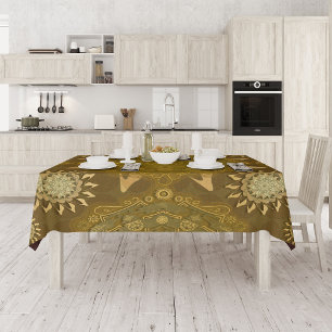 Nappe L'art moderne hexa or ursidae mandala