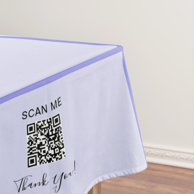 Nappe Lavande de démonstration d'artisanat 60 x 104 QR C (In Situ)