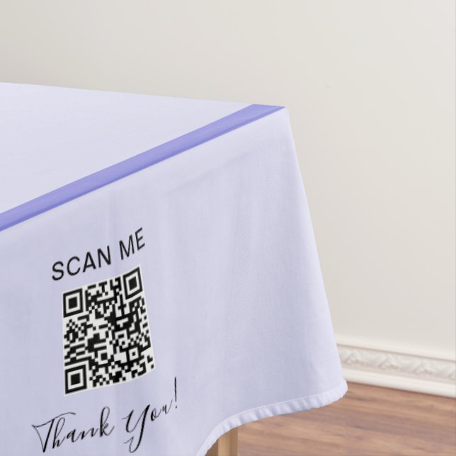 Nappe Lavande de démonstration d'artisanat 60 x 104 QR C (In Situ)