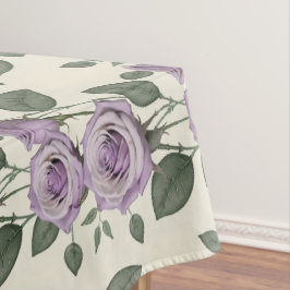 Nappe Lavender Roses With Silver And Green Leaves 