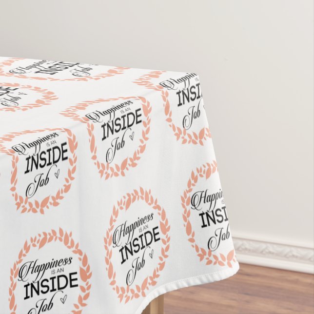 Nappe Le Bonheur Est Une Guerrière De Travail Intérieur (In Situ)