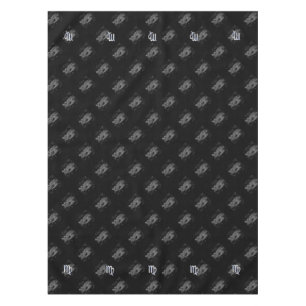 Nappe Le chrome comme le zodiaque de Vierge se