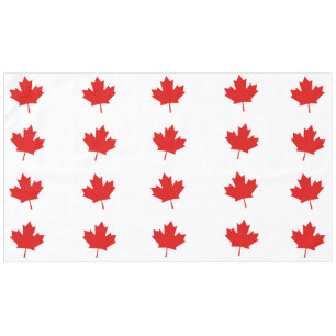 Nappe Le drapeau de feuille d'érable du Canada