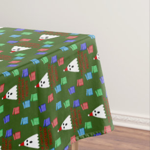Nappe Le fantôme de Noël présente drôle