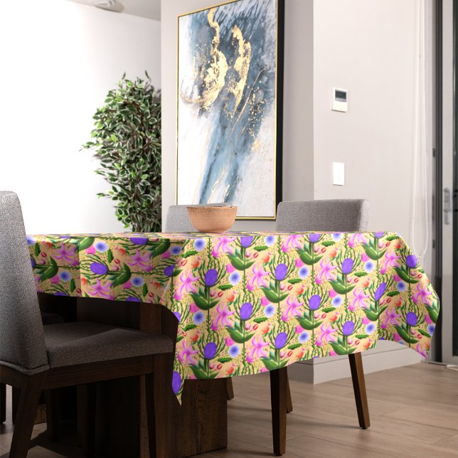Nappe Le Jardin Secret De Sea Holly Et Lys (Créateur téléchargé)