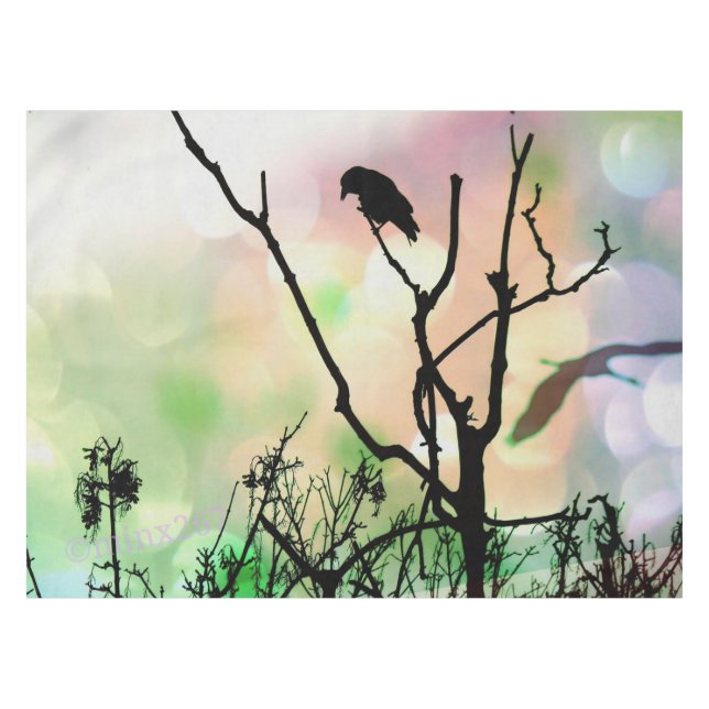 Nappe Le linge Lonely Crow Table (Devant (Horizontal))
