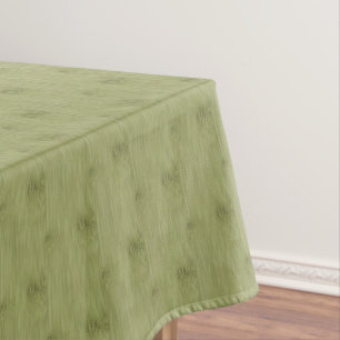 Nappe Le regard du bambou dans le grain olive en bois de