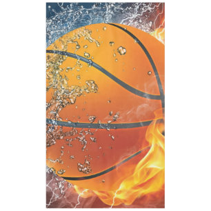 Nappe Lecteur de ballon de basket flamboyant
