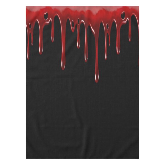 Nappe Lecteurs de sang tombés Noir (Devant)