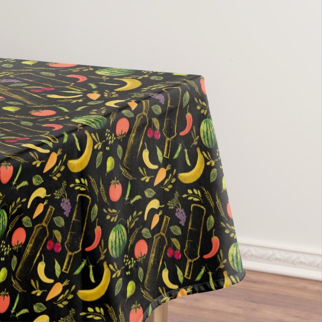 Nappe Légume et bouteilles d'or Bouteilles de Hipster de (In Situ)