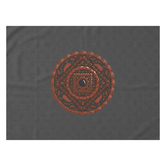 Nappe Leo Mandala Tablecloth (Devant (Horizontal))