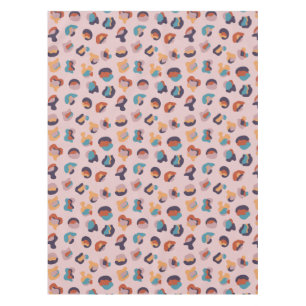Nappe Leopard animal rose moderne