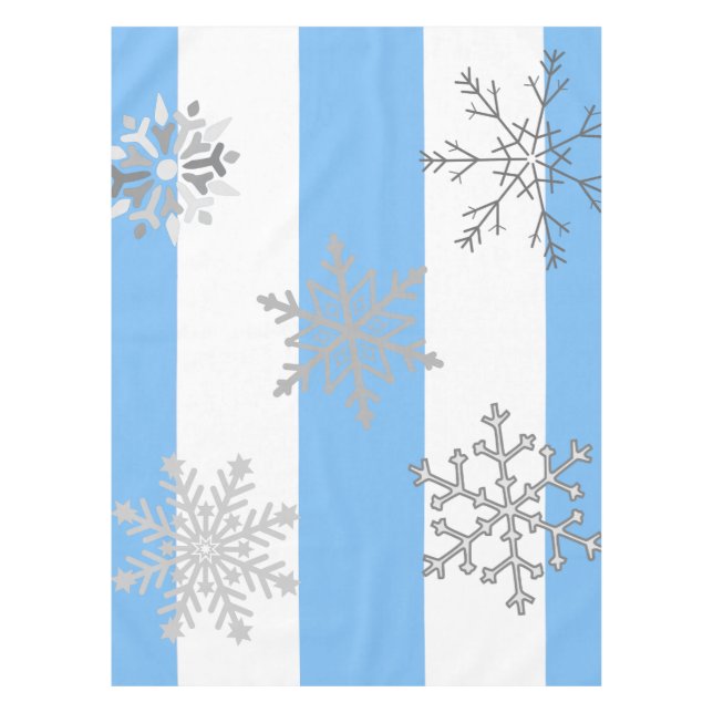 Nappe Les flocons de neige de Winter Wonderland (Devant)
