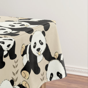 Nappe Les ours panda conçoivent mignon