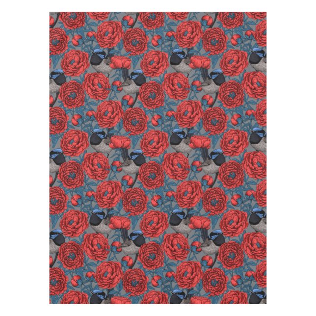 Nappe Les pivoines et les brunes (Devant)