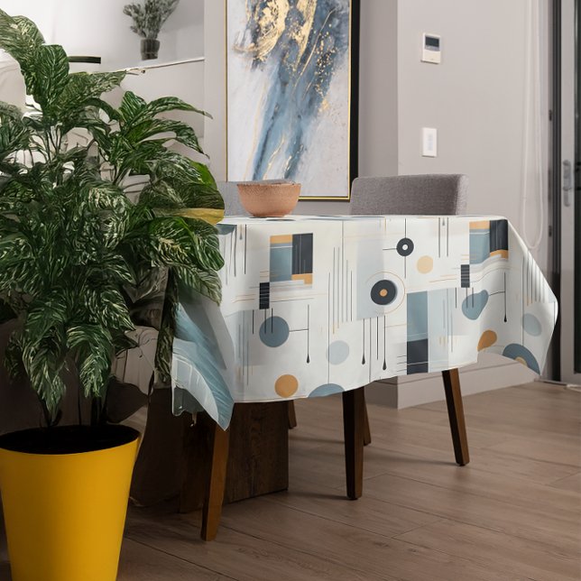 Nappe Les tons pastel motif géométrique du milieu du siè (Créateur téléchargé)