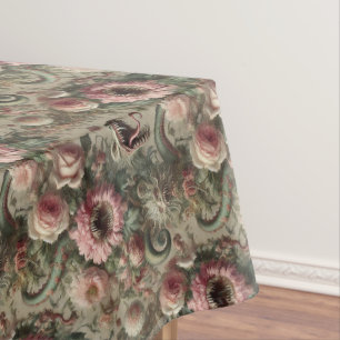 Nappe Les Voraces Verdents - Gothique Moyen Motif