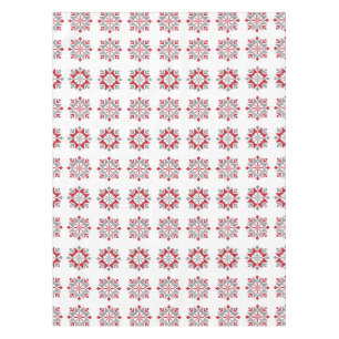 Nappe Letton motif géométrique du soleil du matin VII