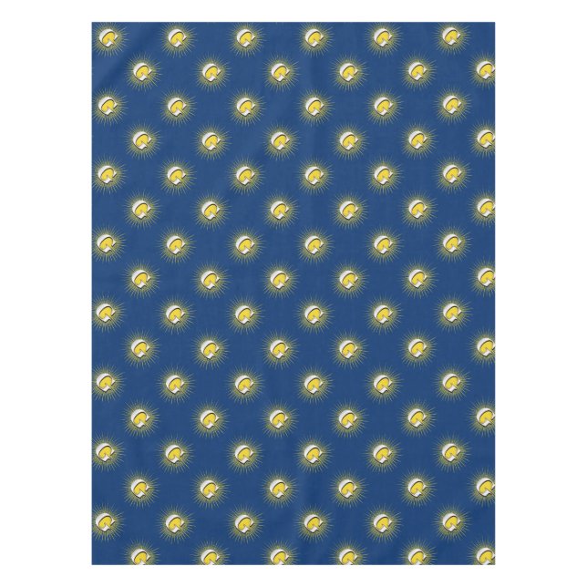 Nappe Lettre G - symbole maçonnique (Devant)