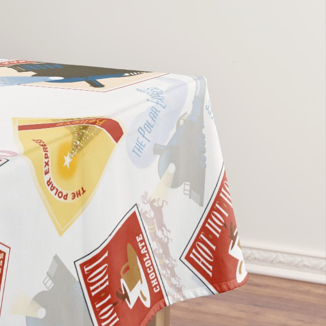 Nappe L'Express polaire | Motif d'autocollant rétro (In Situ)