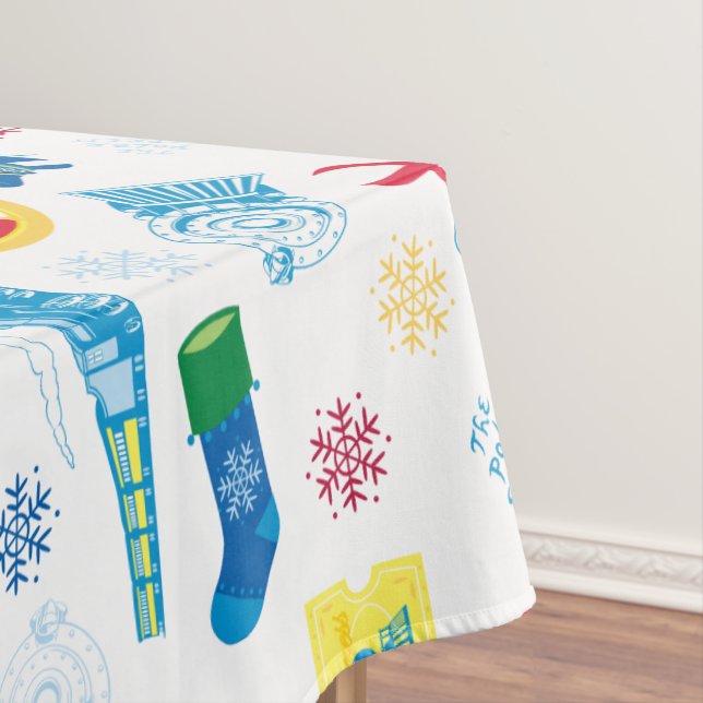 Nappe L'Express polaire | Motif d'icône de Noël (In Situ)