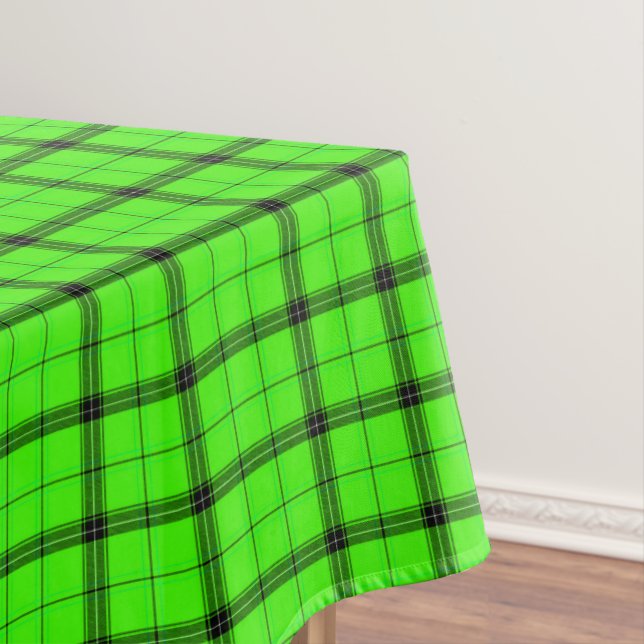 Nappe Lignes de contrôle et de noir rustiques | Plaid Ta (In Situ)