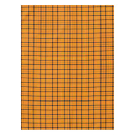 Nappe Lignes de tarte noir rustique | Plaid écossais ora