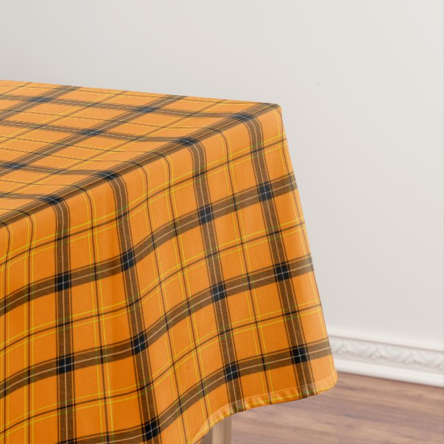 Nappe Lignes de tarte noir rustique | Plaid écossais ora (In Situ)