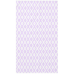 Nappe Lilac motif de diamants violet et blanc